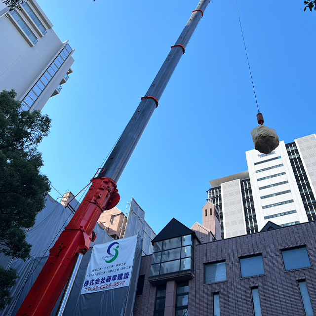 安定したお仕事を提供